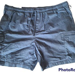 Goodfellow Cargo Shorts, Big&Tall, Size 2XL, Blue